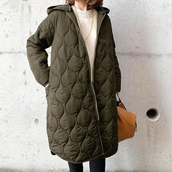 Women's Puffer Jacket Down Stylish Hood with Adjustable Drawstring 2