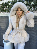 Women's Puffer Jacket Hooded Comfortable Stylish Winter Coats 0