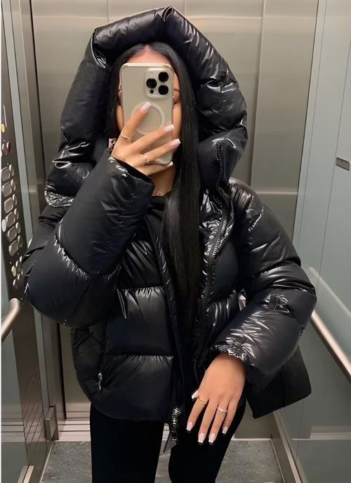 Women's Quilted Jacket Lightweight Slim Fit Insulation 2