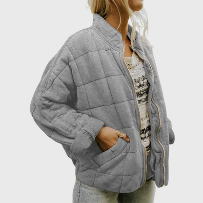 Women's Quilted Jacket Oversized Style 4