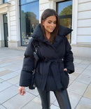 Women's Quilted Jacket Stylish Parka 1