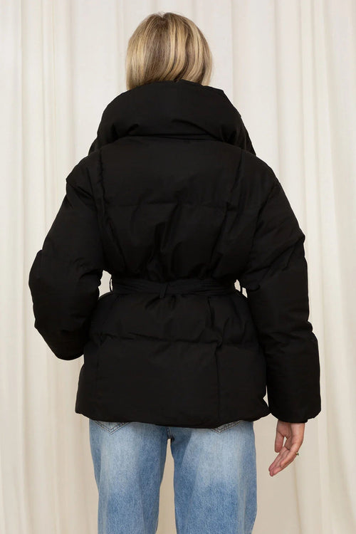 Women's Quilted Jacket Stylish Parka 7