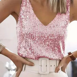 Women's Sequin Top for Going Out 3