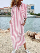 Women's Striped Maxi Dress: Effortless Style for Everyday Adventures 5