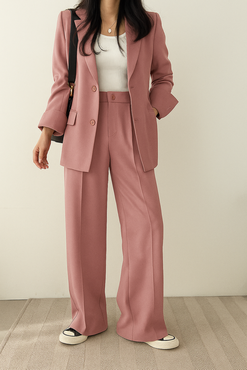 Women's Suit Blazer And Trousers 1