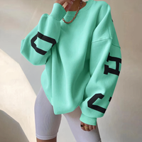 Women's Sweater Letterpress Style Elegant Design