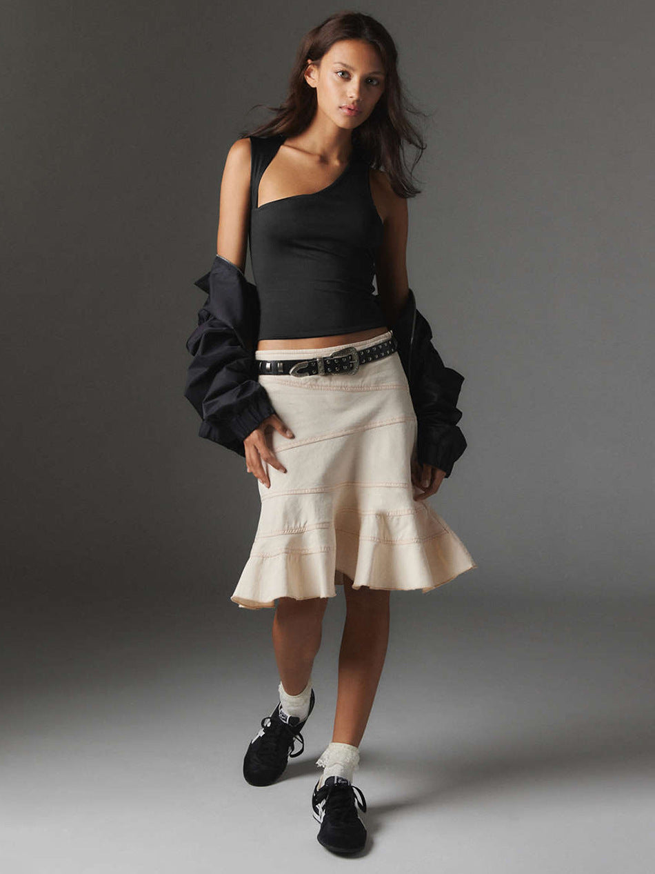 Women's Tank Top One-Shoulder 3