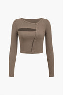 Women's Top Asymmetrical Design 0