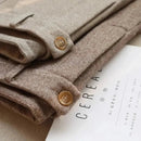 Women's Trousers Wool Blend Slim Fit 5