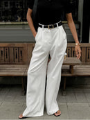 Women's Trousers Woven Fabric Regular Fit 1