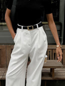 Women's Trousers Woven Fabric Regular Fit 3