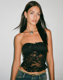 Women's Tube Top - Crocheted Lace Going Out Top 4
