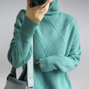 Women's Turtleneck Sweater Cashmere Style 4