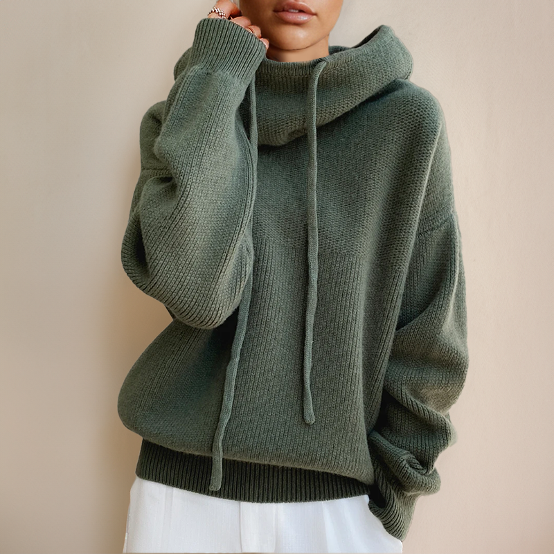 Women's Turtleneck Sweater Merino Wool Elegant Style