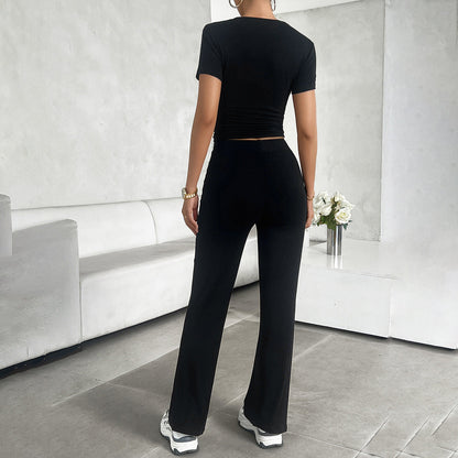 Women's Two Piece Set Soft Fabric Casual Co Ord Sets 2