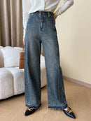 Women's Wide Leg Jeans 0