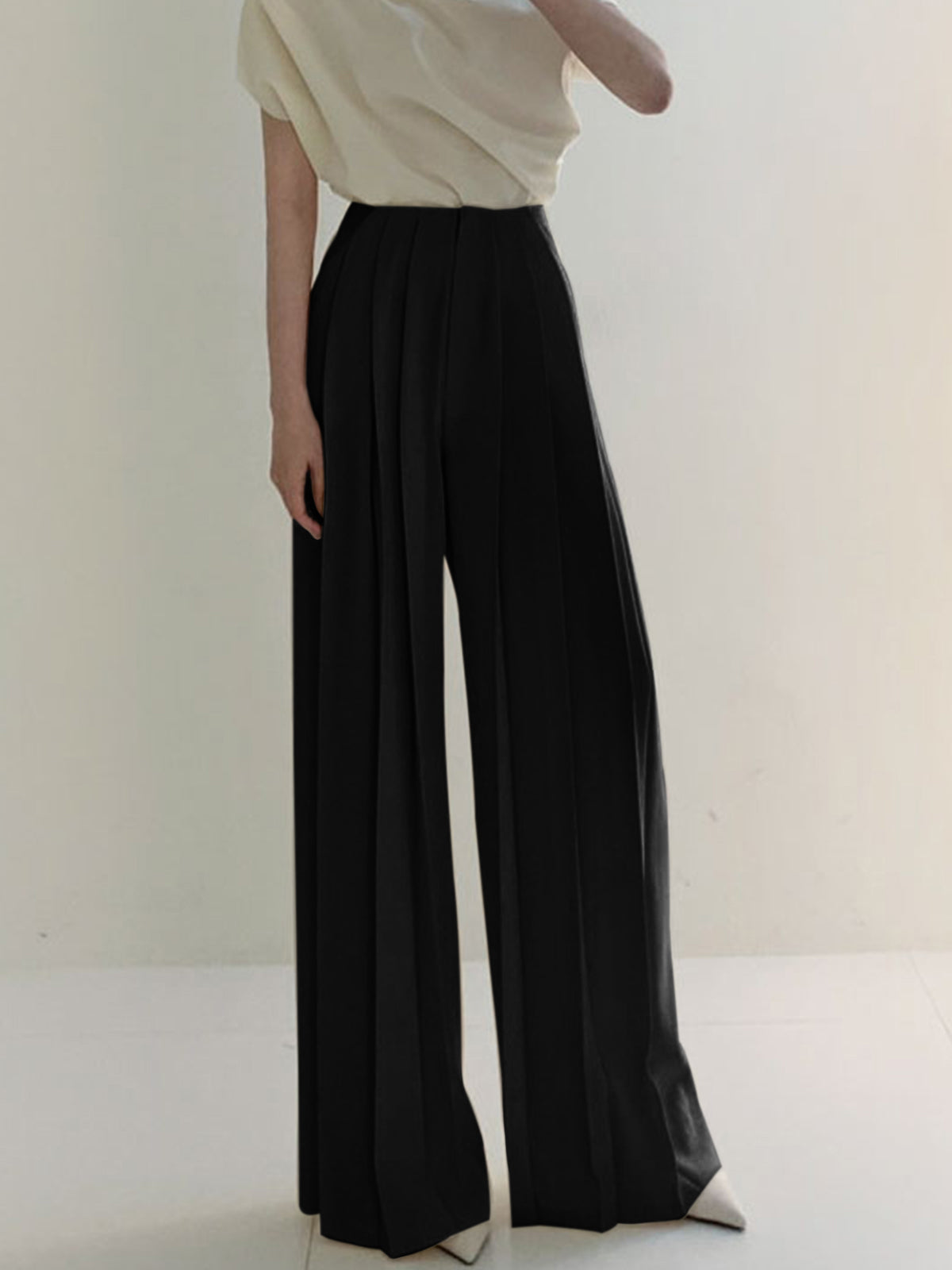 Women's Wide Leg Trousers 6
