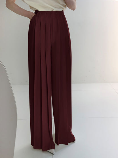 Women's Wide Leg Trousers 8