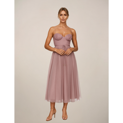 Women’s Formal Maxi Dress – Draped Silhouette for Events and Parties