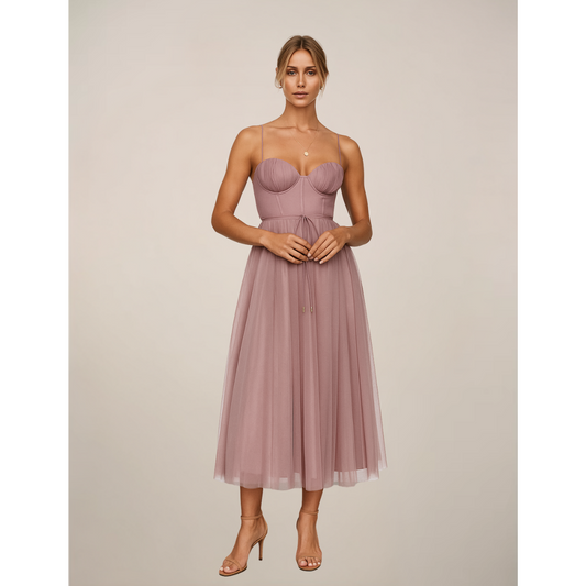 Women’s Formal Maxi Dress – Draped Silhouette for Events and Parties