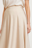 Women’s High-Waist Maxi Skirt – Minimalist A-Line Silhouette