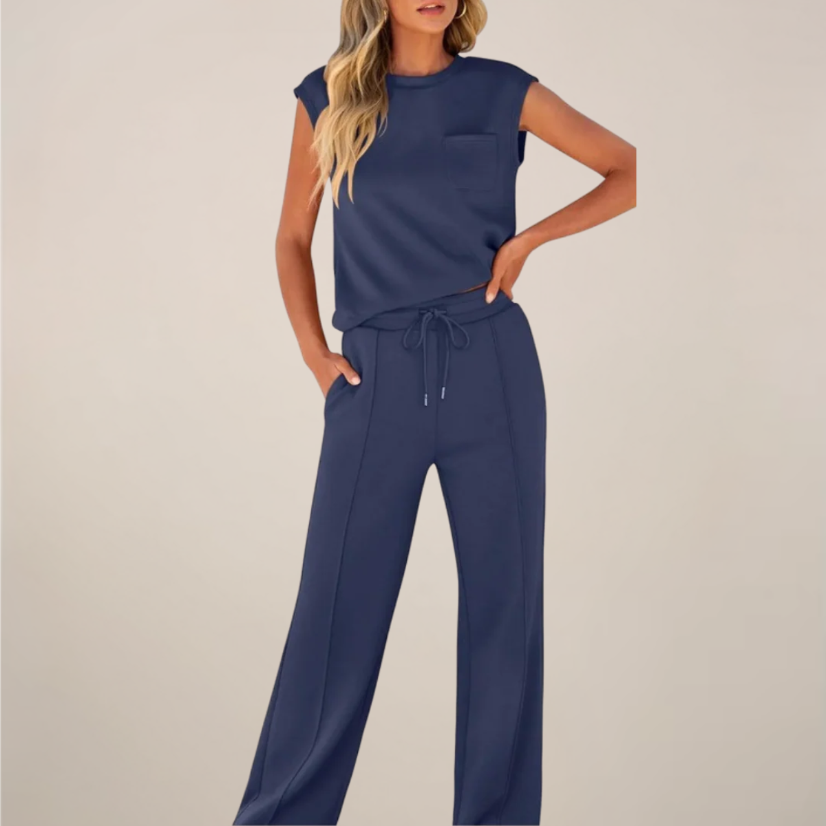 Women’s Relaxed Summer Co-Ord Set – Breezy Fit, Everyday Elegance