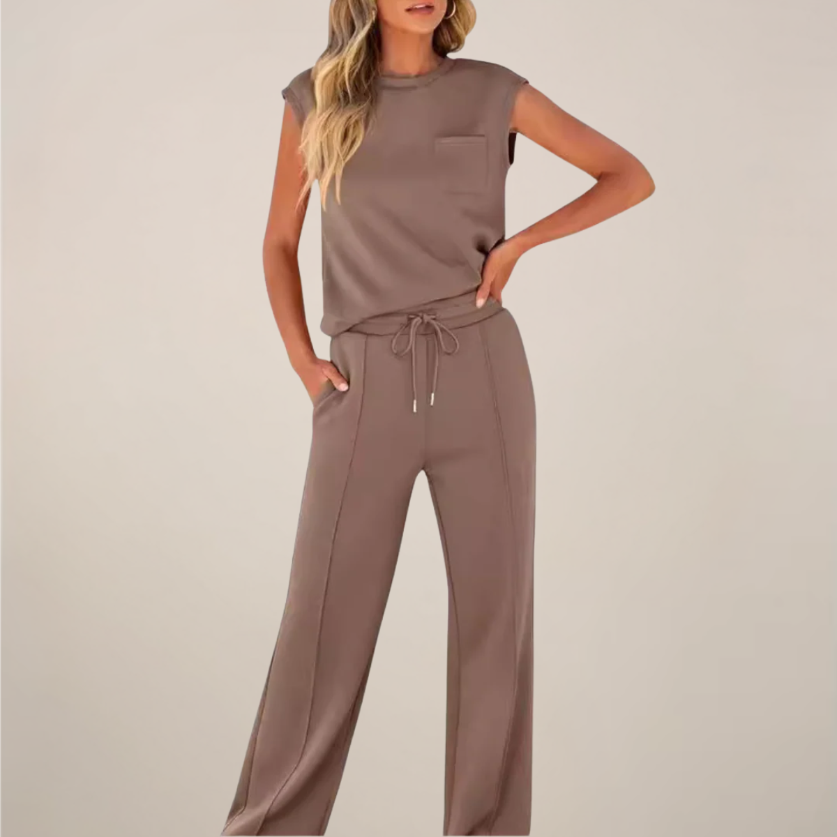 Women’s Relaxed Summer Co-Ord Set – Breezy Fit, Everyday Elegance
