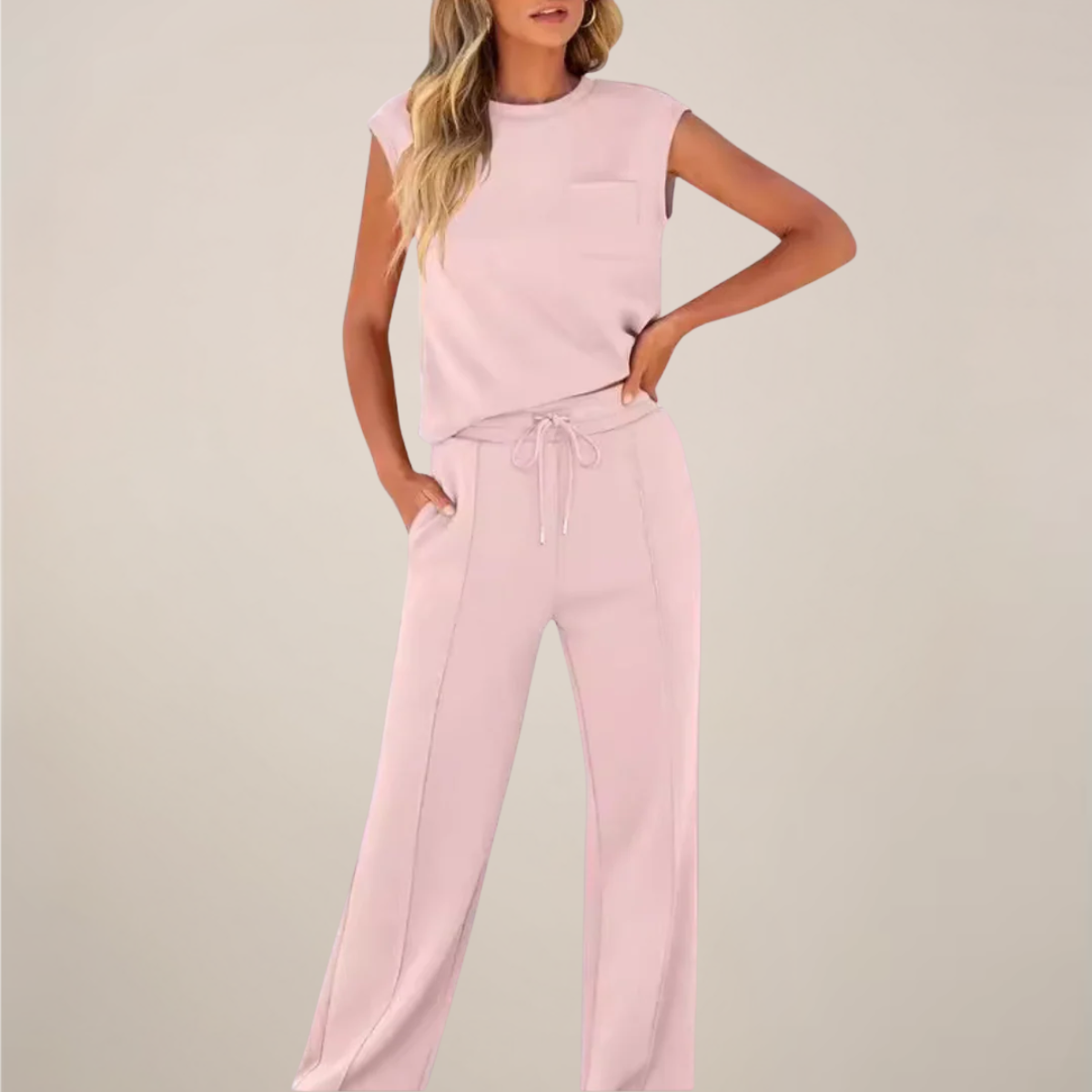 Women’s Relaxed Summer Co-Ord Set – Breezy Fit, Everyday Elegance