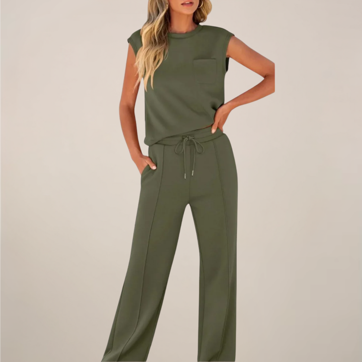 Women’s Relaxed Summer Co-Ord Set – Breezy Fit, Everyday Elegance