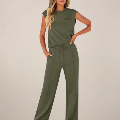 Women’s Relaxed Summer Co-Ord Set – Breezy Fit, Everyday Elegance