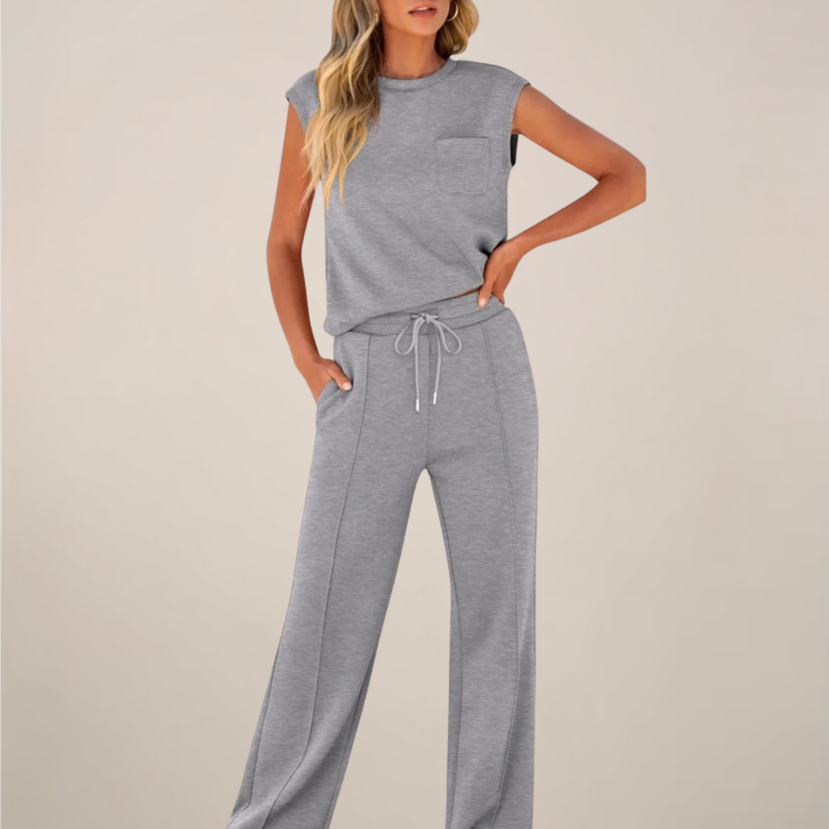 Women’s Relaxed Summer Co-Ord Set – Breezy Fit, Everyday Elegance