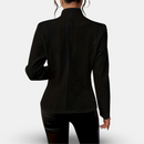 Women’s Textured Blazer – Tailored Fit with Geometric Detailing