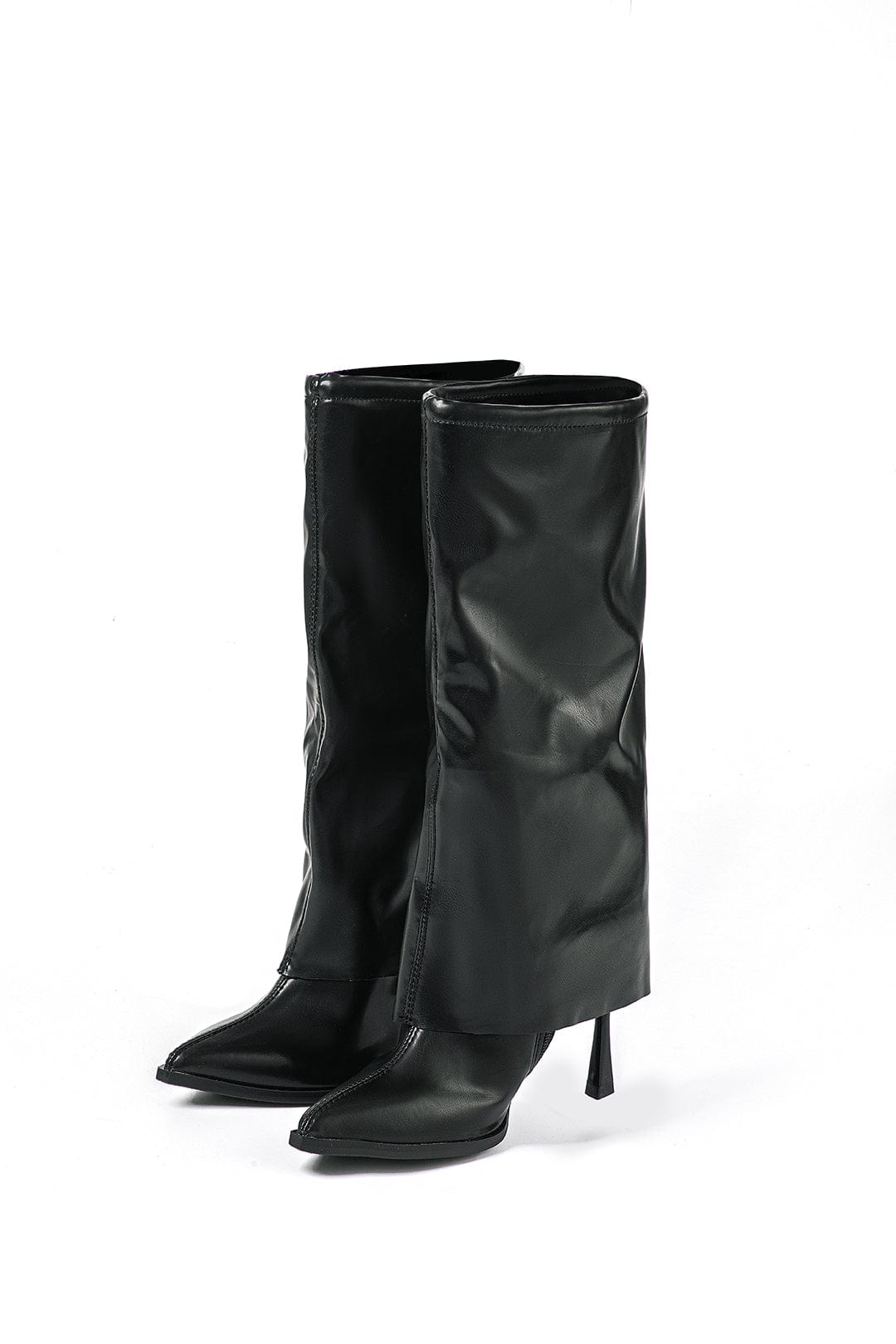 Womens Boots Black Oversized
