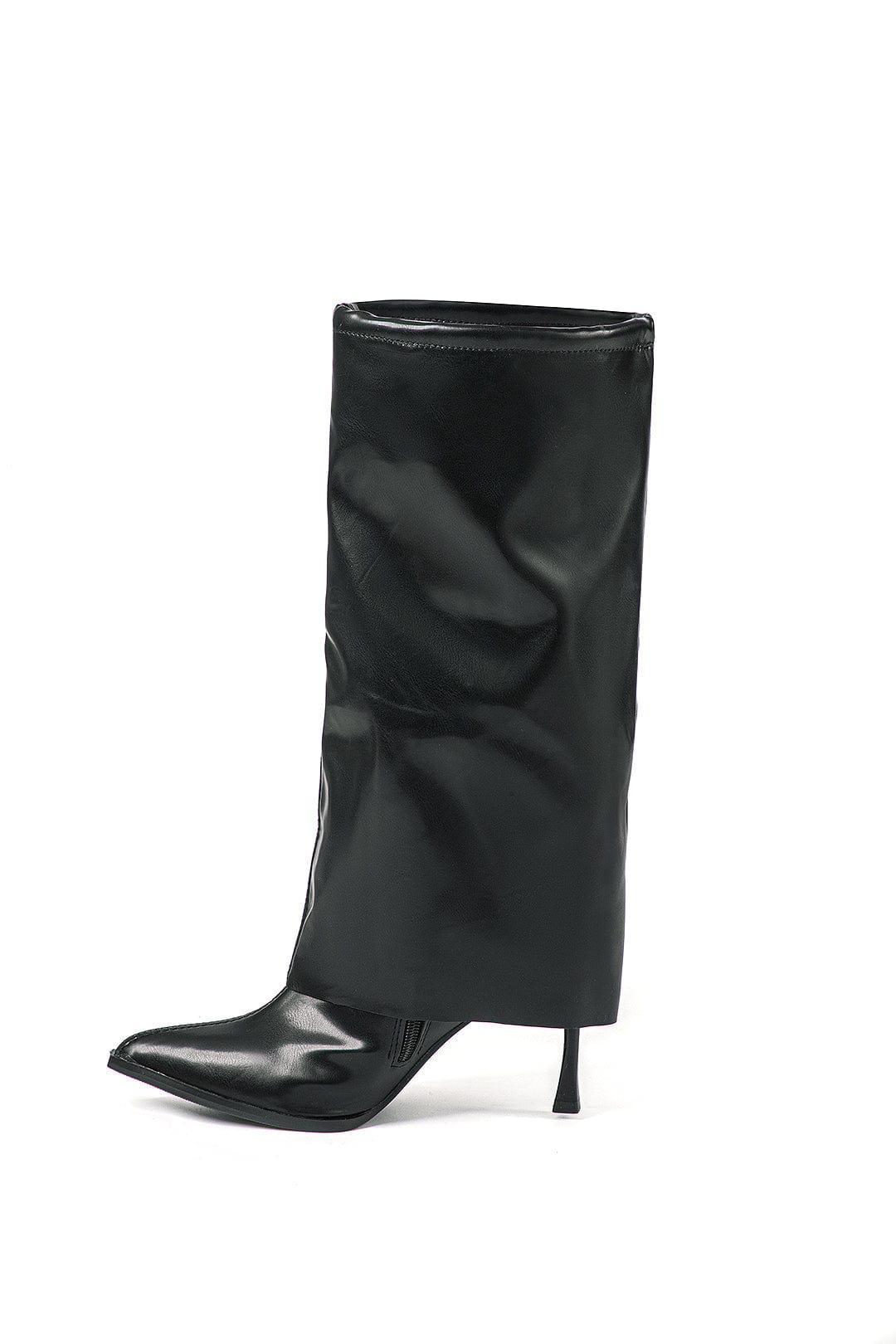 Womens Boots Black Oversized 2