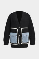 Womens Cardigan Black 0
