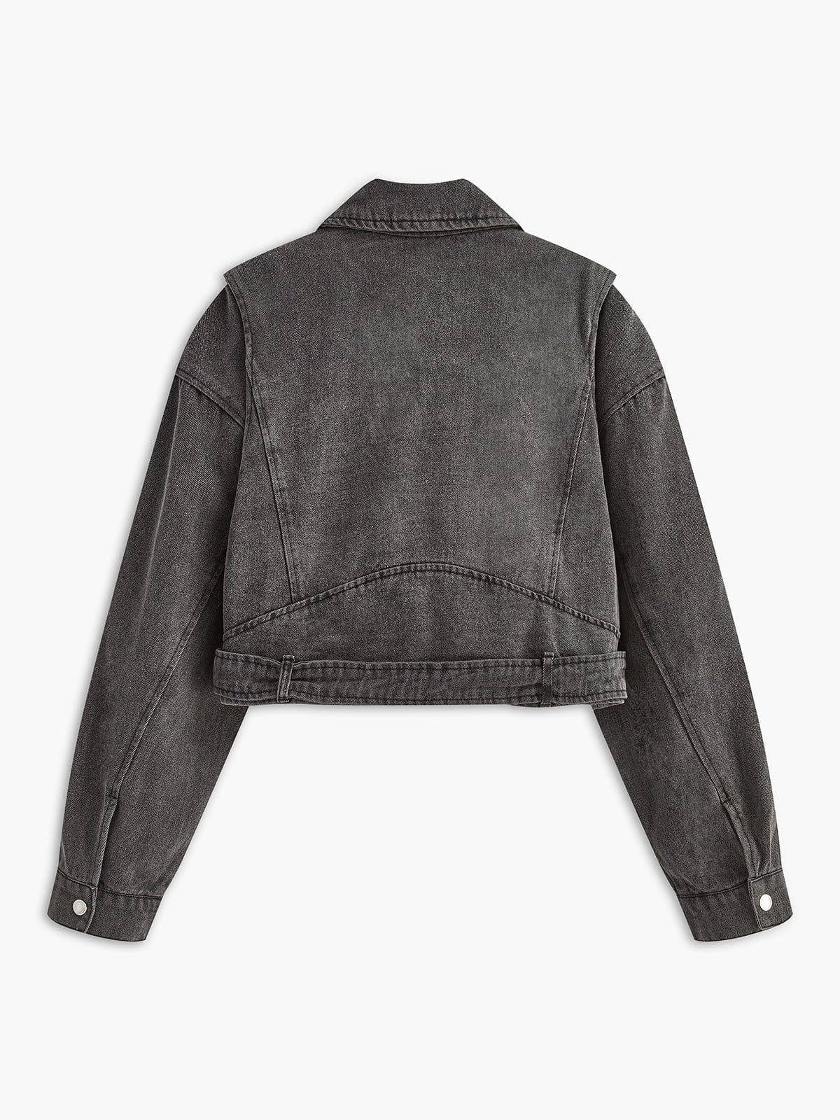 Womens Denim Jacket Cropped 1