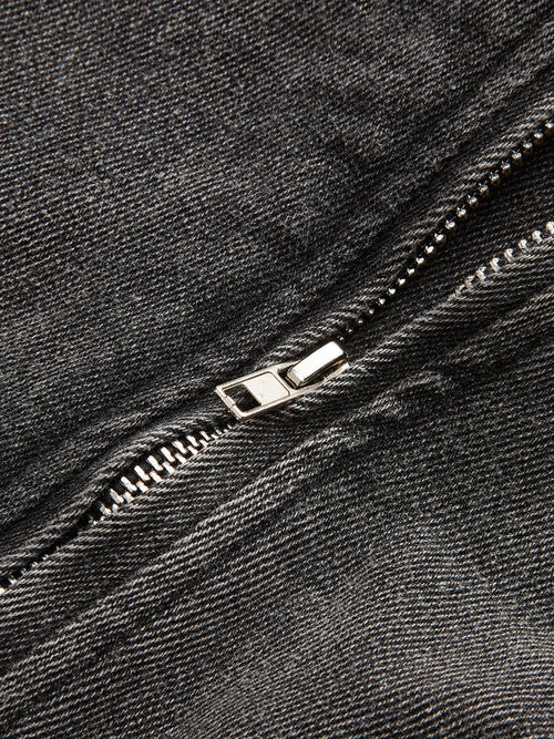 Womens Denim Jacket Cropped 2
