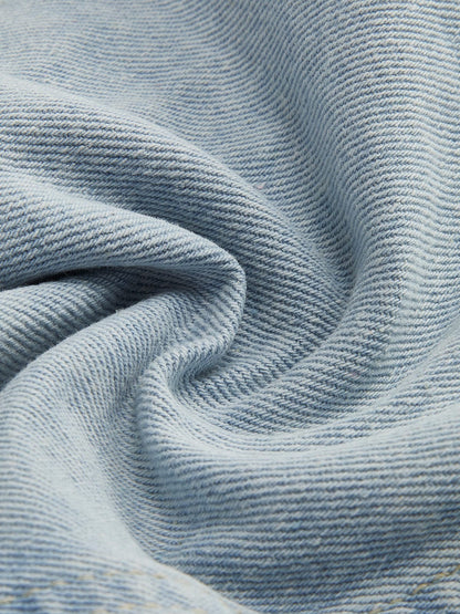 Womens Denim Jacket Cropped 3