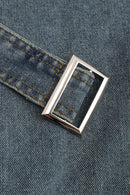 Womens Denim Jacket Cropped Wrap Design 2