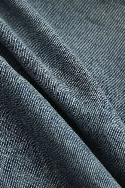 Womens Denim Jacket Cropped Wrap Design 3