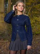 Womens Denim Two Piece Set 5