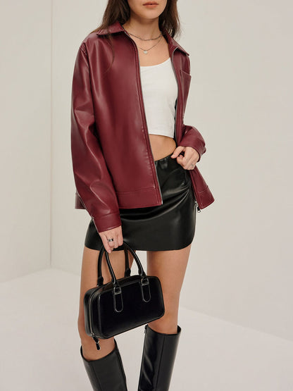 Womens Leather Jacket 2