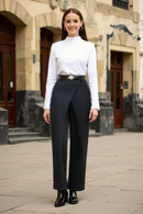 Womens Linen Wide Leg Pants 0