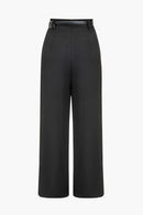 Womens Linen Wide Leg Pants 2