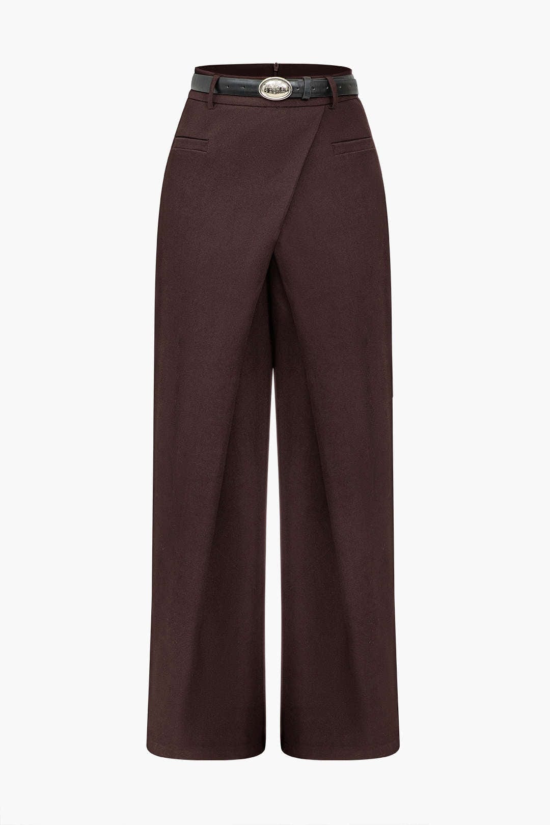 Womens Linen Wide Leg Pants 4