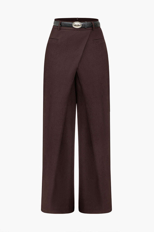 Womens Linen Wide Leg Pants 4