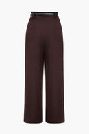 Womens Linen Wide Leg Pants 5