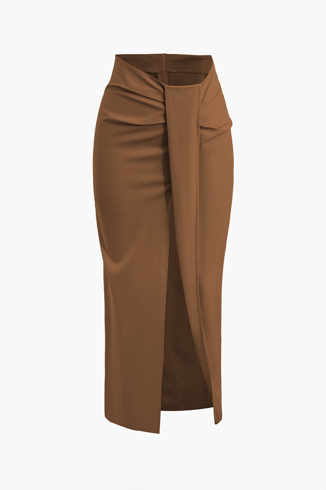 Womens Midi Dress High-Waist 5