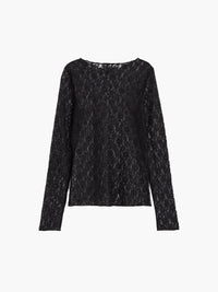 Womens Top Long Sleeve Lace Blouse for Going Out