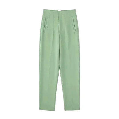 Womens Trousers High Waist 9